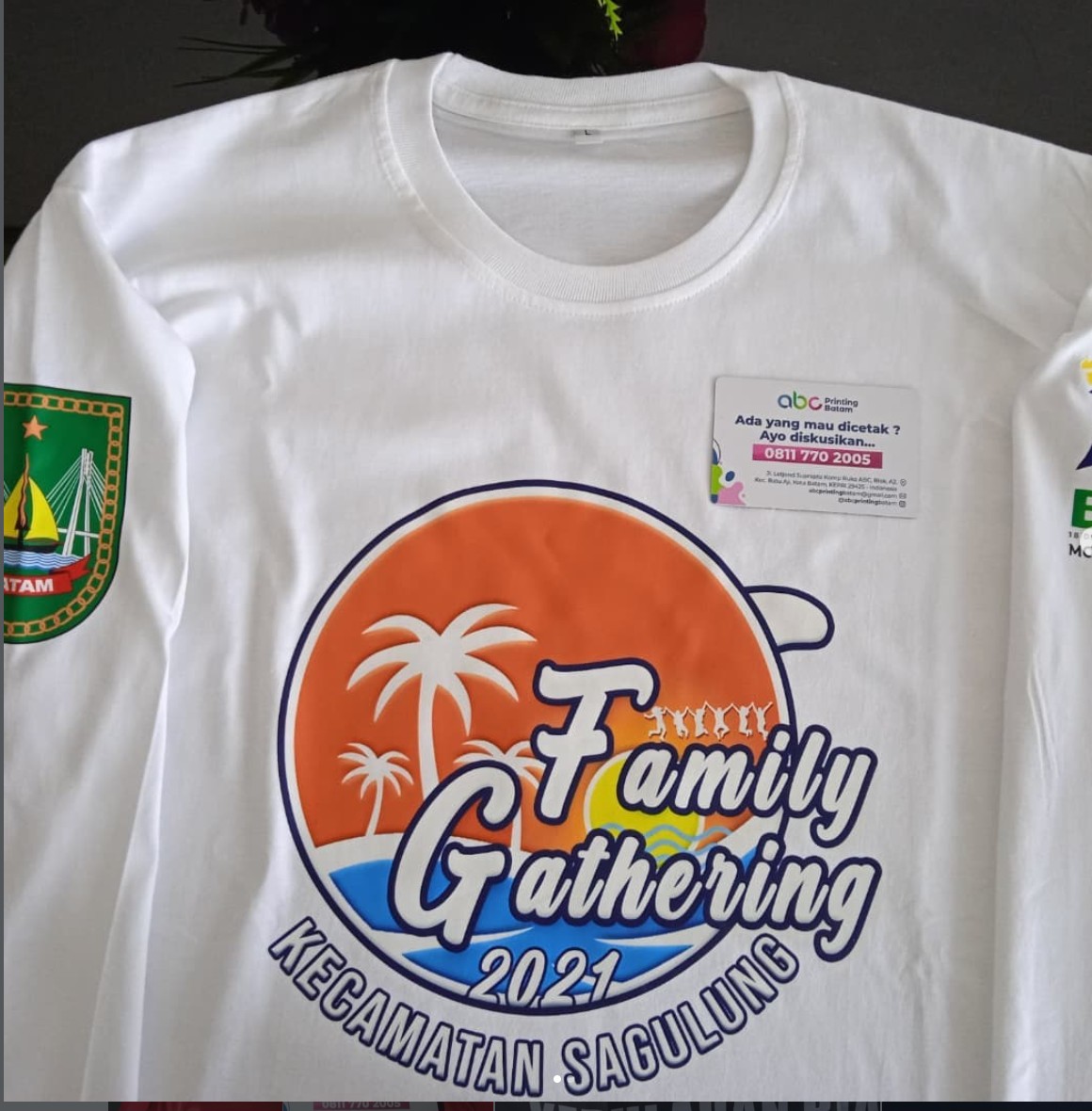 Cetak Kaos DTF GVI Batam - tim kerja